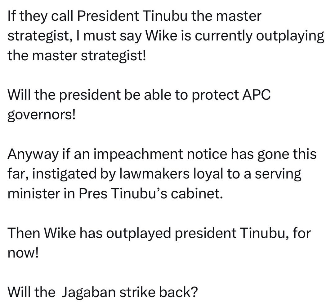 If Fubara is impeached, then it?s a big indictment on President Tinubu?s ability to protect APC governors- media personality, Rufai Oseni